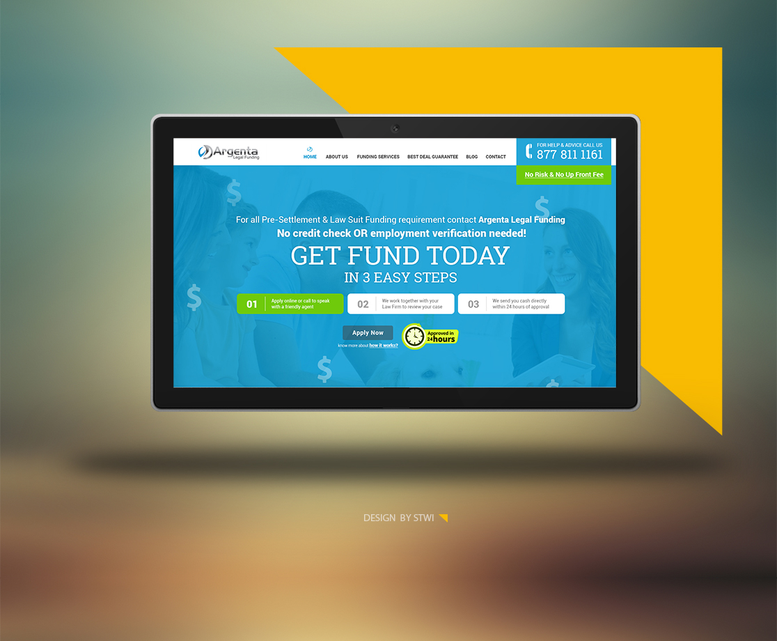 Website Design Ahmedabad - Argenta Legal Funding